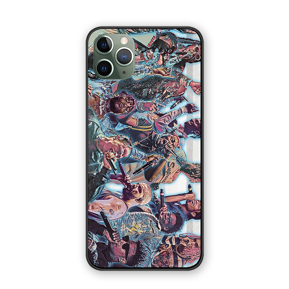 8 Playboi Carti роскошный силиконовый, мягкий, телефонный чехол для iPhone 5 5S 6 6s 7 8 Plus X XS XR 11 Pro Max - Цвет: 8