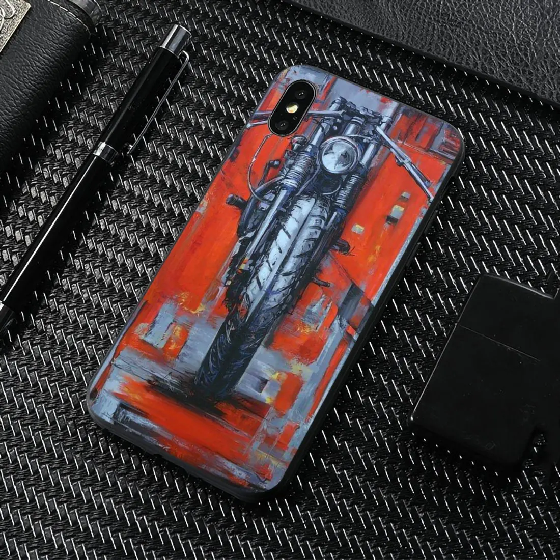 Мягкий чехол Корпус для Huawei Honor 6 6A Play 7X V10 V8 7A 7C Mate 7 8 P9 Plus Y3II Y3 2016 Ретро Мото Кросс