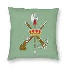 Наволочка для подушки с испанским легионом 45x45, декоративный армейский чехол для подушки в стиле милитари из Испании, двусторонняя наволочка для гостиной