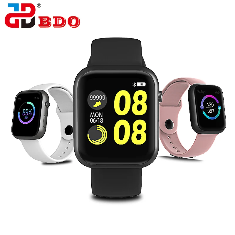 BDO Смарт часы для мужчин Apple и женщин монитор сердечного ритма кровяное давление