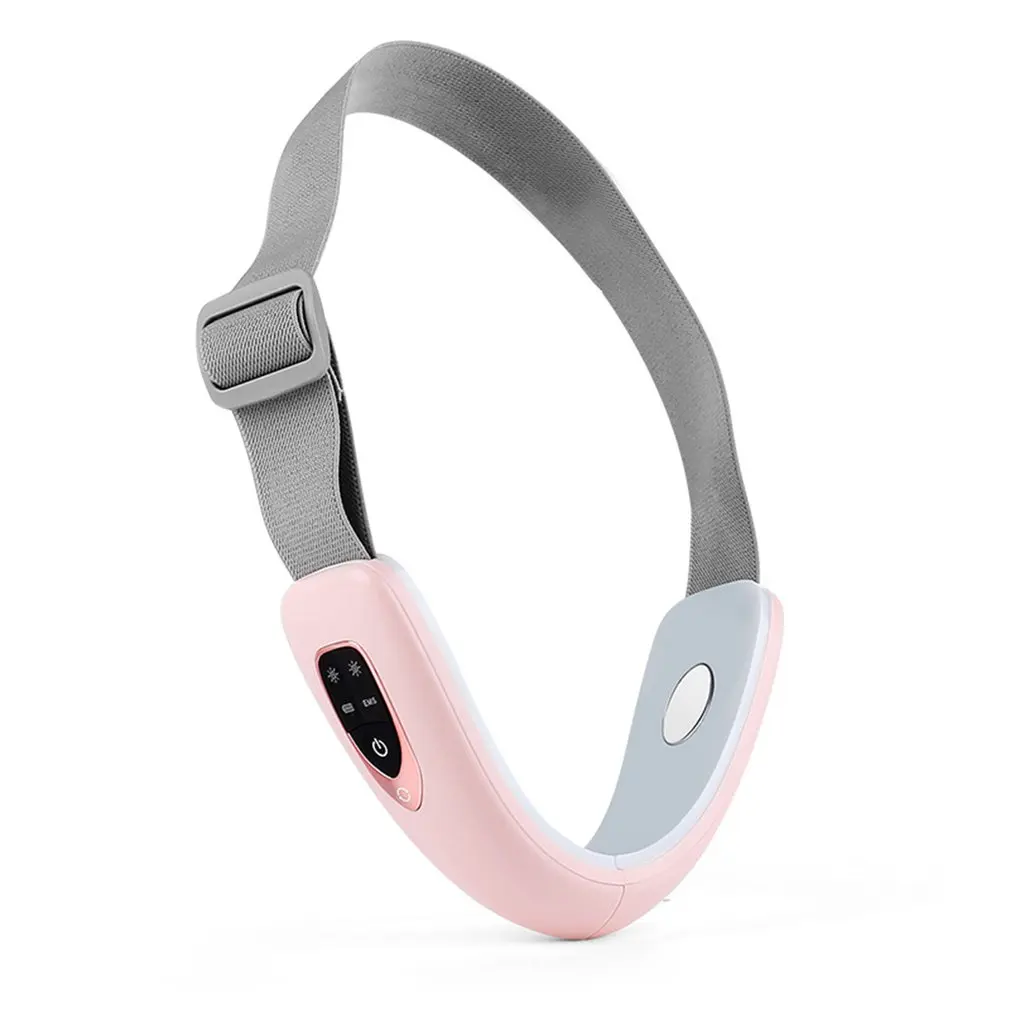 

Double Chin Slimming Massager LED Photon Therapy Device Facial Lifting And Firming EMS V-Line Facial Lifting Level From 1 to 10