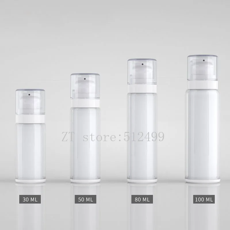 

30ml50ml80ml100ml 10 шт./лот Emtpy PP Косметическая двухслойная бутылка для лосьона, DIY портативная Высококачественная упаковка для хранения эмульсии