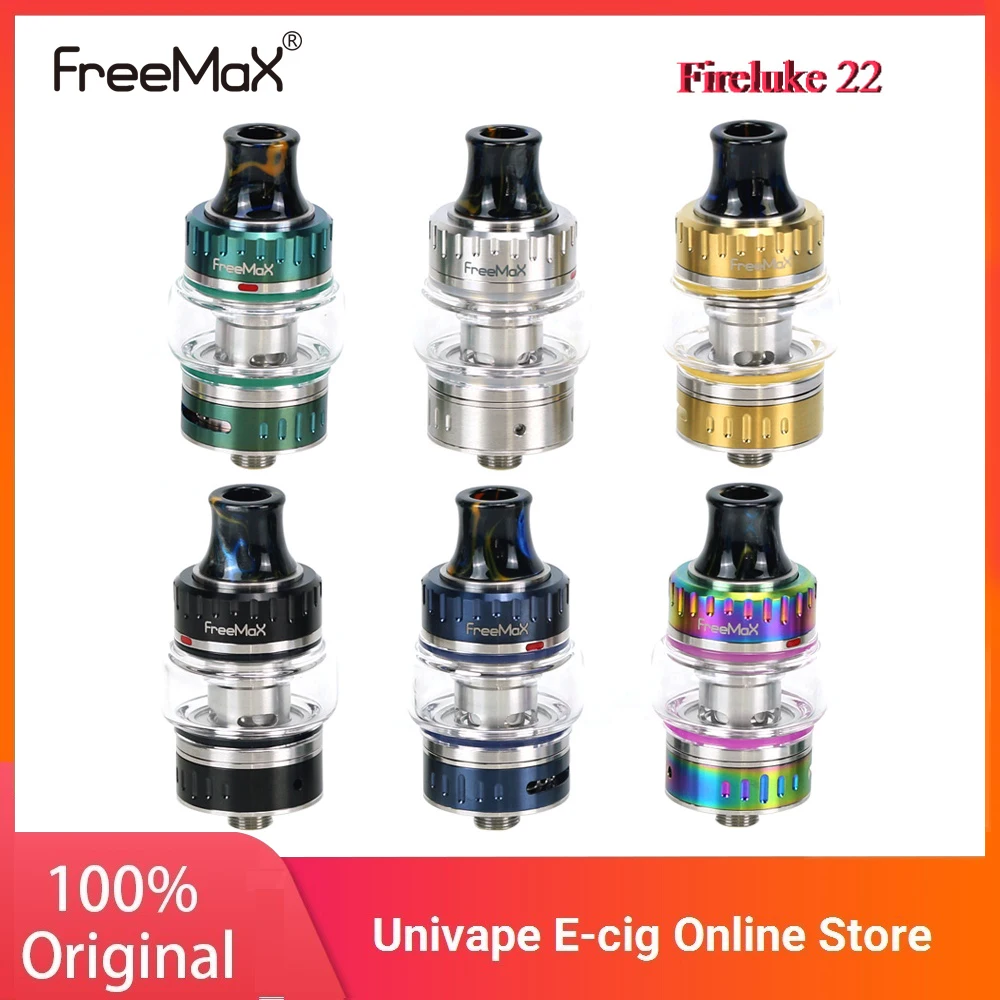 Оригинальный атомайзер Freemax Fireluke 22 емкость 3 5 мл вейп-атомайзер с катушкой DTL 0 Ом и