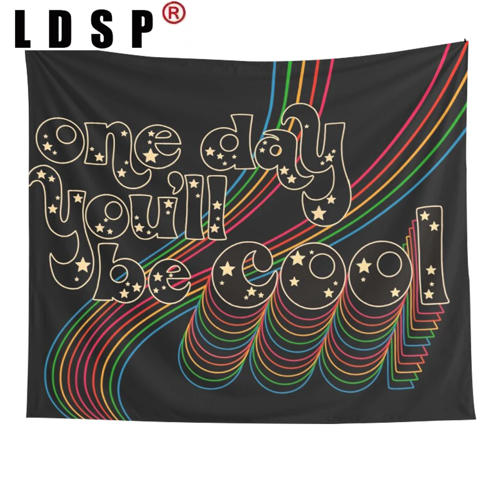 

LDSP Hippie Moon Abstract Tapestry Wall Hanging Covering Rugs Background Cloth Beach Mat Blanket Art Bedroom Dorm Home Decor