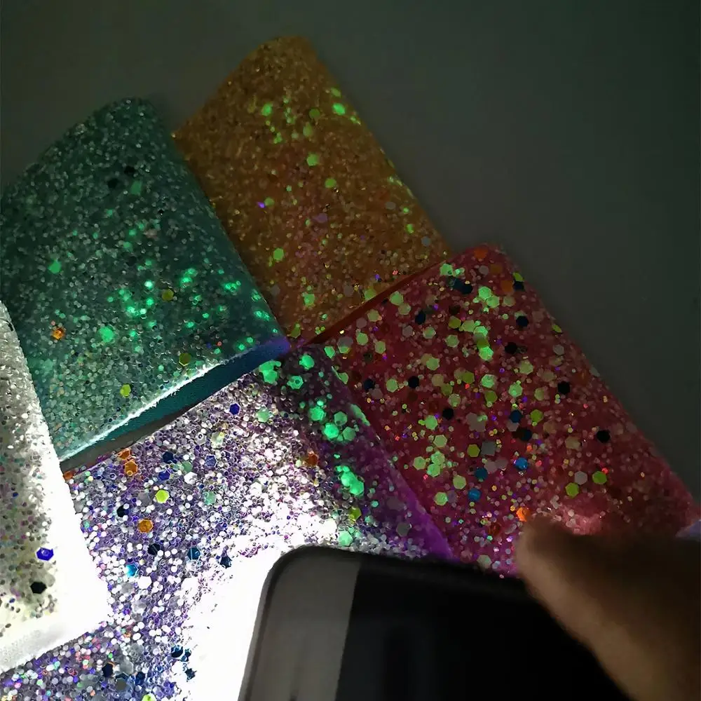 Новые рождественские Светящиеся 7 &quotдетский бант для волос световой из