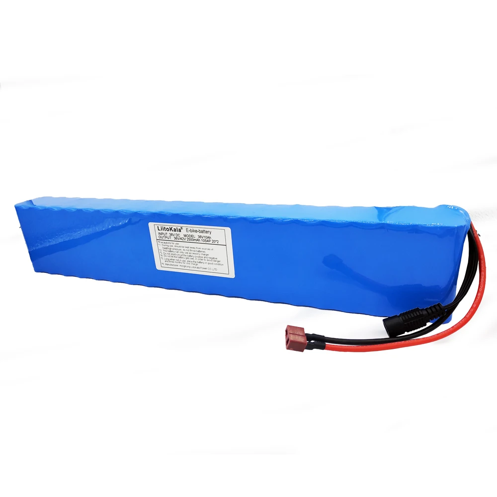 LiitoKala 36v 10Ah 10S4P 18650 аккумуляторная батарея модифицированные мотоциклы