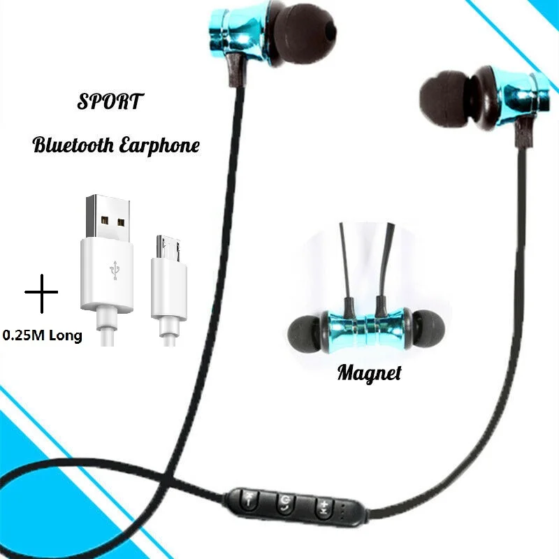 XT 11 Магнитный наушник с функцией Bluetooth V4.2 стерео Спортивные Беспроводные