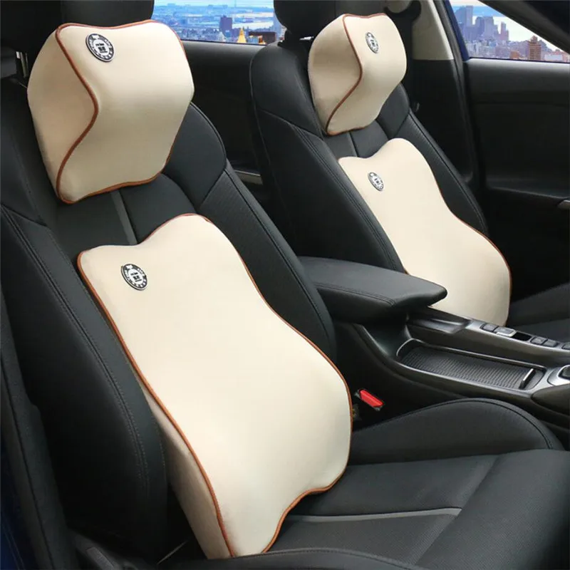 

Автомобильная подушка, Автомобильная подушка, поддержка поясницы, подушка для талии для автомобильного сиденья, поддержка шеи, подушка с эф...