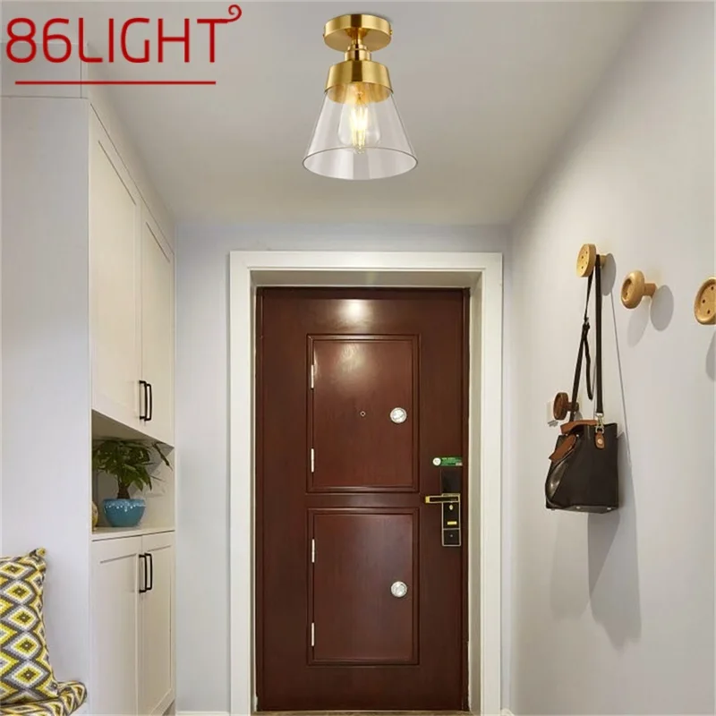 

86LIGHT Copper Ceiling Lights Modern Aisle Lights Home Creative Decoration Suitable For Home