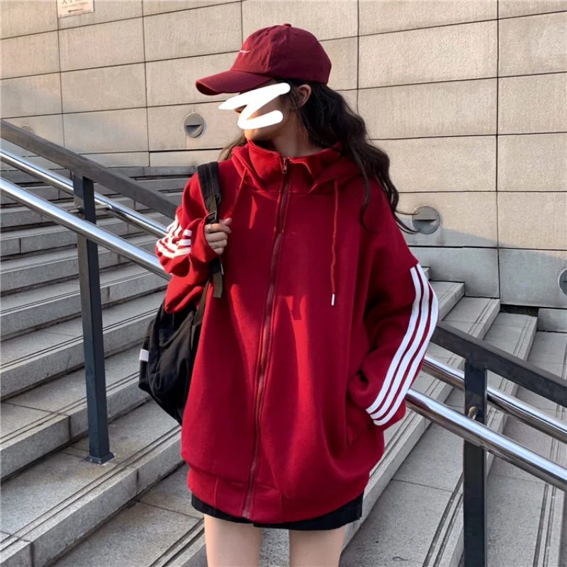 

Casual Hoodies Women Autumn Winter Outdoor Sport Solid Color Long Sleeve Hoodies Pockets Zipper Sports Coat Top-s Hoodie Women