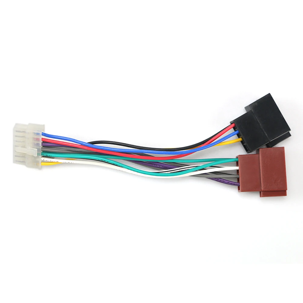 ISO Car Wiring HARNESS FOR CAR AUDIO INSTALLATION AUDIOVOX AEG CLATRON Harness Radio Wire Adapter |