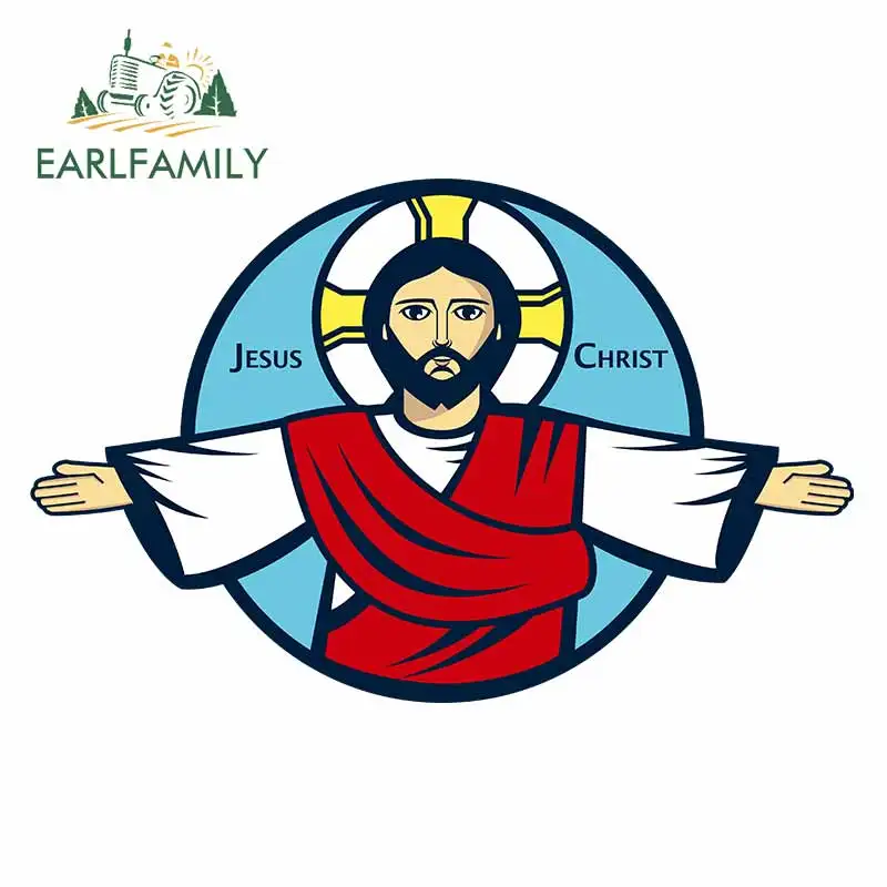 EARLFAMILY 13 см x 8 3 для Коптской Церкви прекрасные автомобильные наклейки Наклейка на