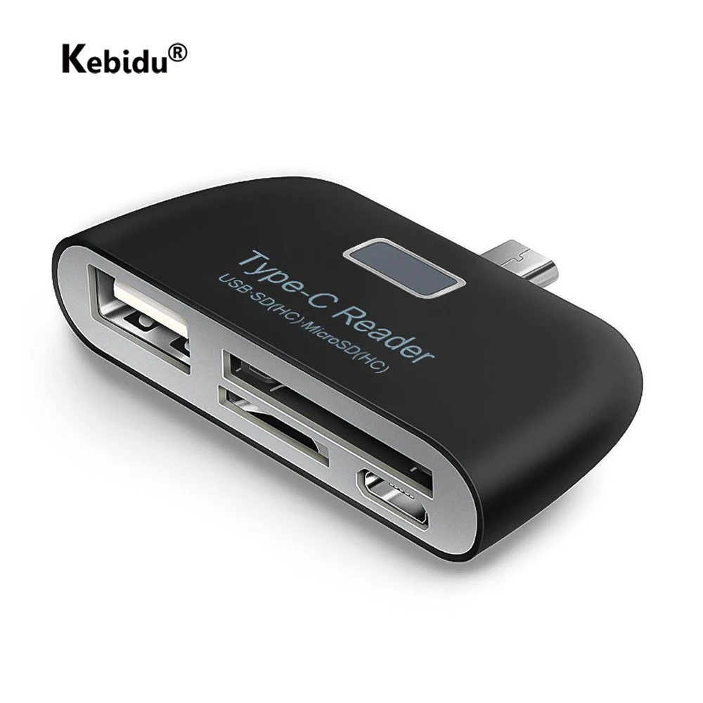 Все в одном Multi чтения карт памяти SD устройство для считывания с tf Тип C кард ридер