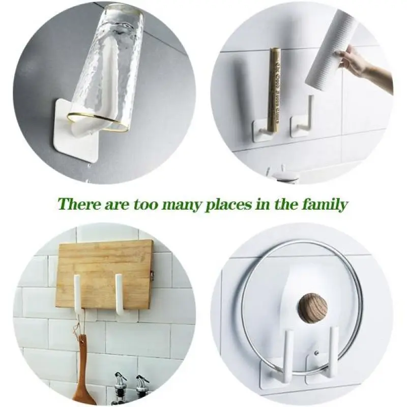 Кухня тяжелый самоклеящийся крючок настенная небольшая скобка вешалка присоска