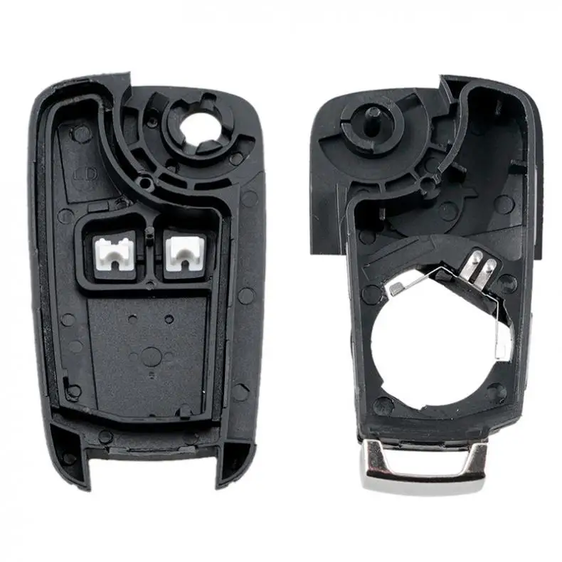 Чехол для автомобильного ключа с 2 кнопками сменный складной пульт