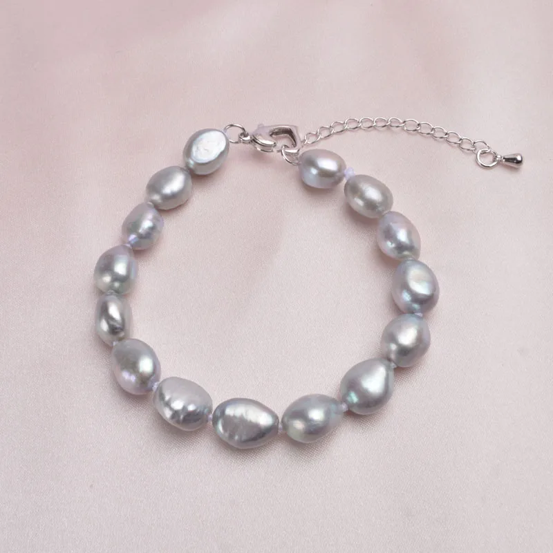 ASHIQI барокко натуральный пресноводный жемчуг ювелирные наборы Настоящее