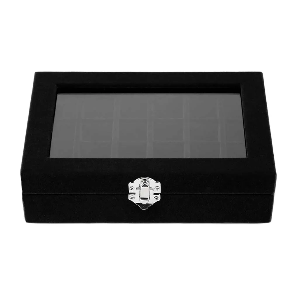 Контейнер для хранения ювелирных изделий из ПУ кожи/дерева|Коробочки часов| |