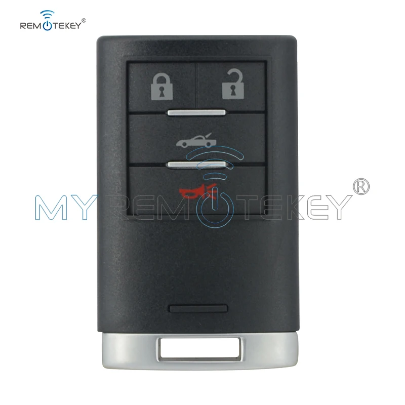 

Remtekey M3N5WY7777A Smart key case 4 button 25926479 for Chevrolet Corvette 2008 2009 2010 2011 2012 2013