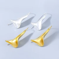 european and american design trend alloy leaf geometric earrings female fashion exaggerated personality party earrings
