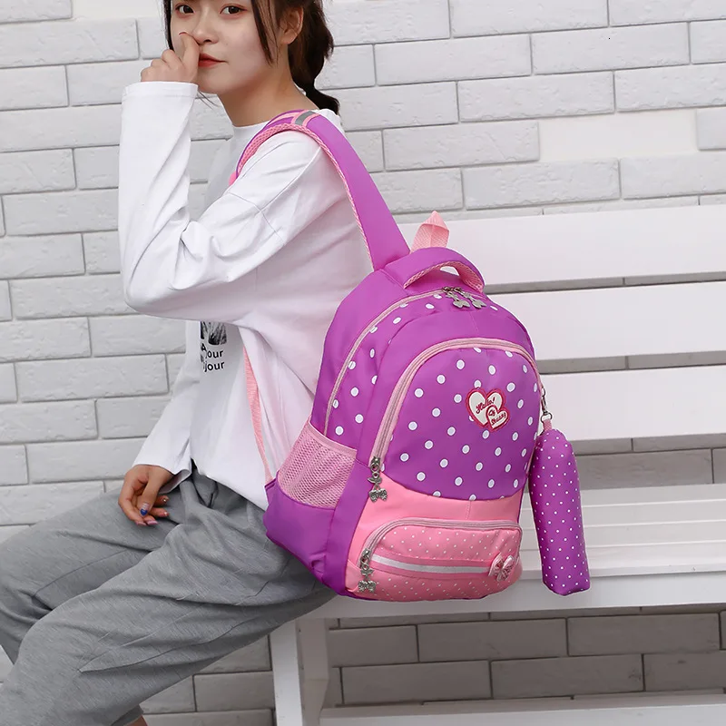 Backpacks Dot printing Girl School 2023 School Bags for Teenager Girls Children Backpack Kids Backpack Kid Bag Mochila Escolar