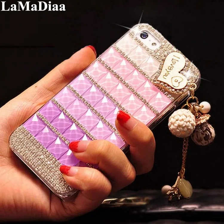 

Luxury Crystal Diamond Case TPU Rhinestone Glitter Bling Cover Coque For Huawei Honor8 9 10 20 Lite V10 V20 7X 8X 9X Nova 3 4 5