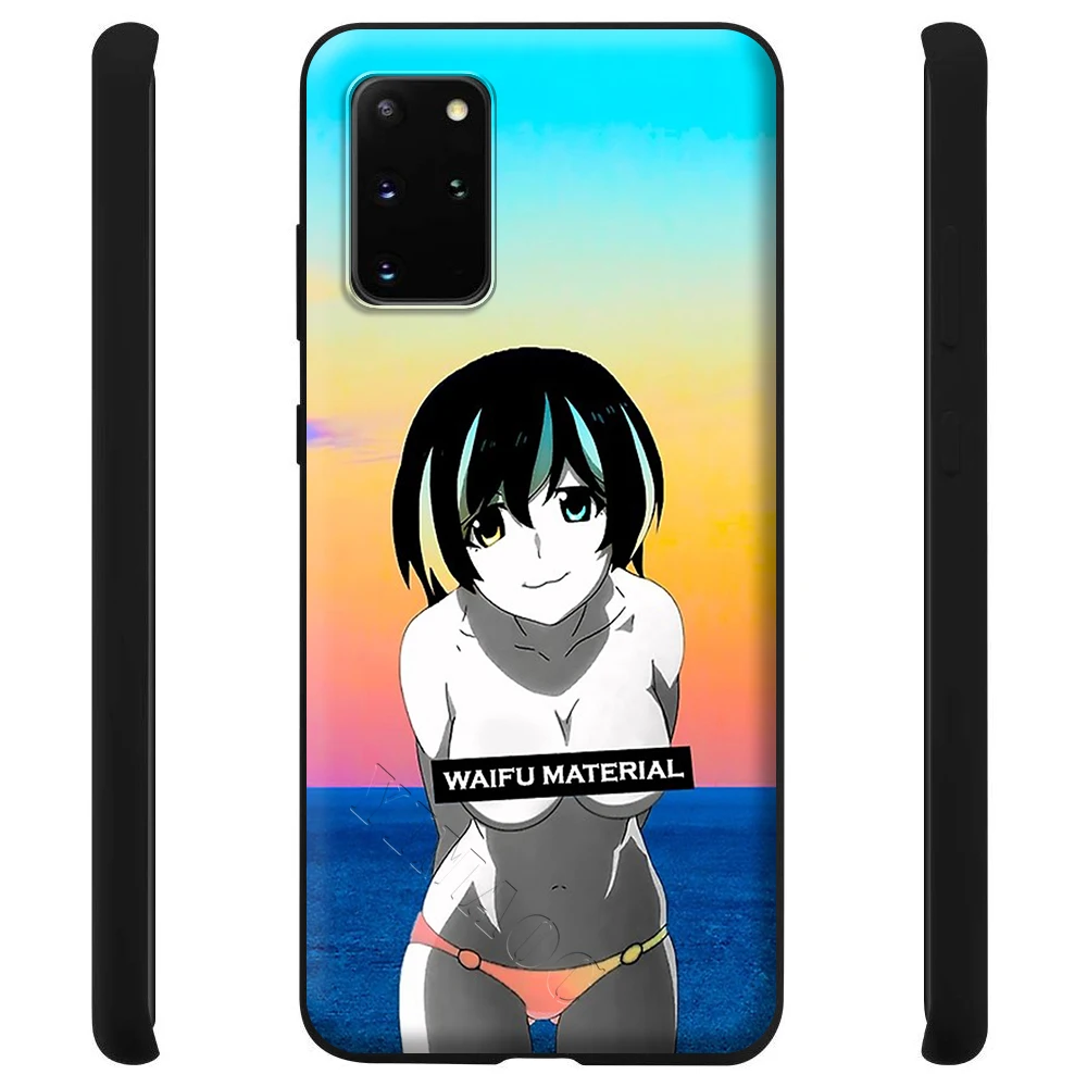 YIMAOC LEWD Sad японское аниме в эстетике Мягкий силиконовый чехол для Samsung Galaxy S6 S7 Edge S8 S9