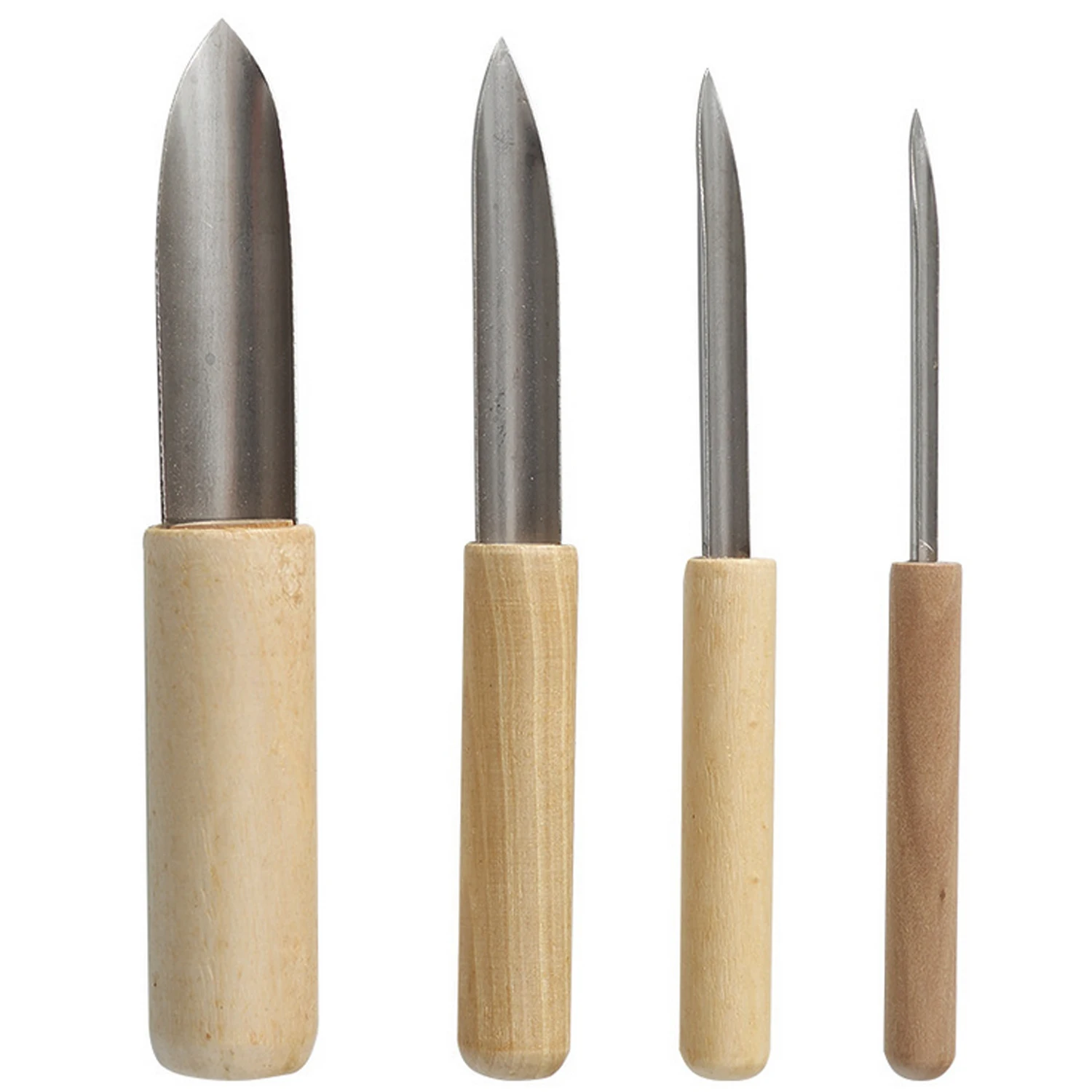 4 шт. различных кабельных наконечников Стиль Нержавеющая сталь Полимерная глина