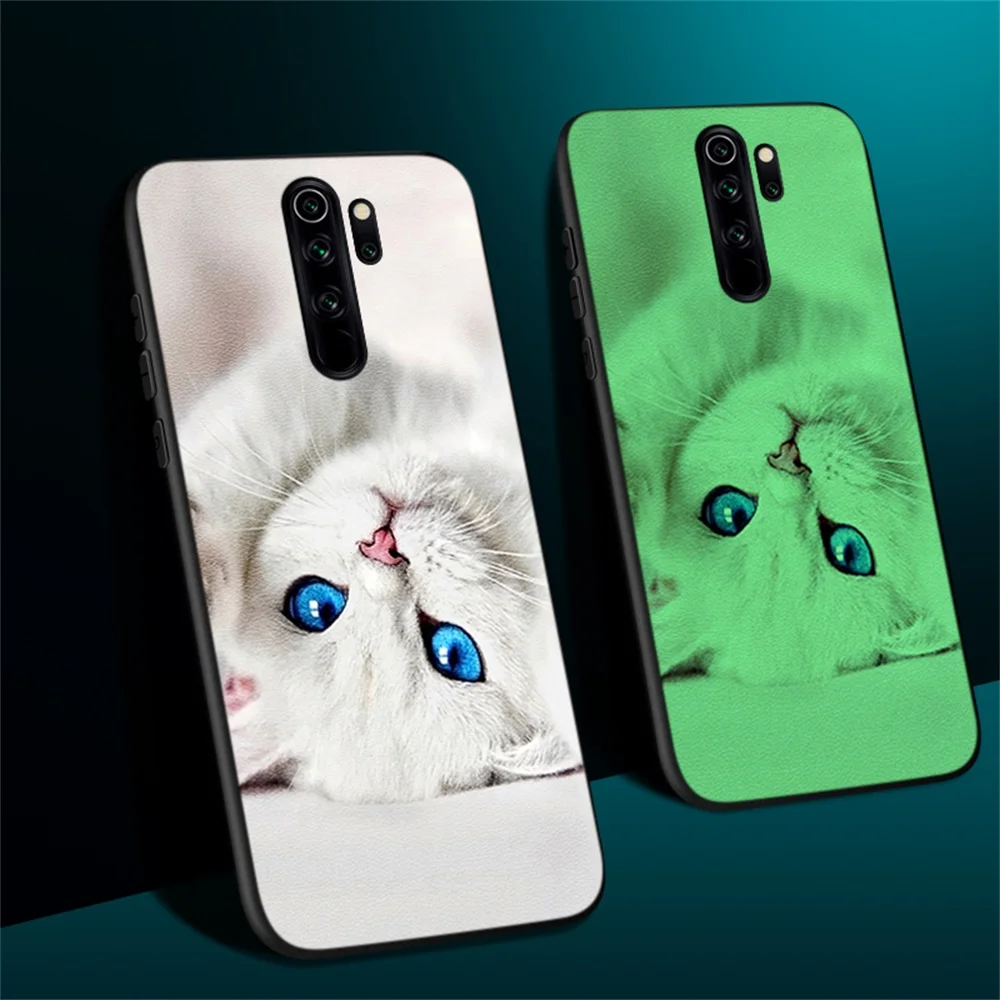 1 Флуоресцентный чехол для Xiaomi mi Max 2 3/mi x 2S 3 Световая Крышка для Xiaomi mi 9/Note/mi Play из искусственной кожи Funda бампер чехол - Цвет: 1