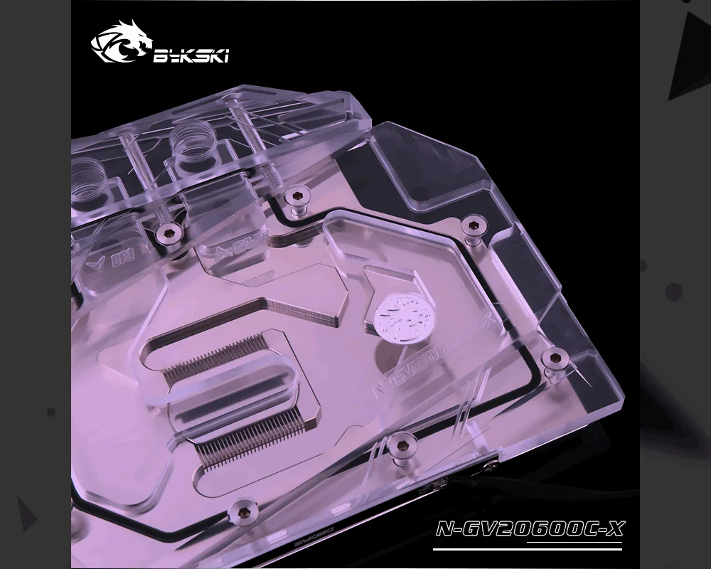 Bykski N-GV2060OC-X, полное покрытие видеокарты блок водяного охлаждения для Gigabyte RTX2060 Mini ITX OC 6G