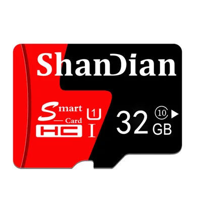 C ShanDian Смарт SD карта памяти реальный объем 4 ГБ 8 ГБ 16 ГБ 32 ГБ TF карта памяти флэш-накопитель карта памяти - Емкость: C