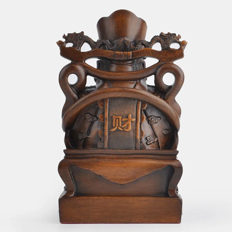 Китайский стиль изобилие статуя бог богатства смола скульптура в стиле