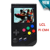 new raspberry pi cm4 retro game console for game boy portable handheld game player 3 5 inch ips screen with 10000 games