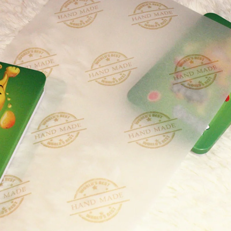 Оптовая продажа 100 шт./лот бумага для упаковки мыла ручной работы вощеная