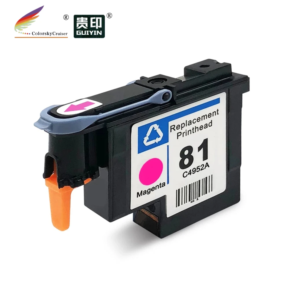 Реконструированная Печатная головка PHR81 печатающая для HP 81 Designjet 5000 5000PC 5500 5500ps C4950A