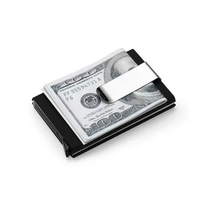 Нержавеющая сталь кредитной держатель для карт Для Мужчин Тонкая