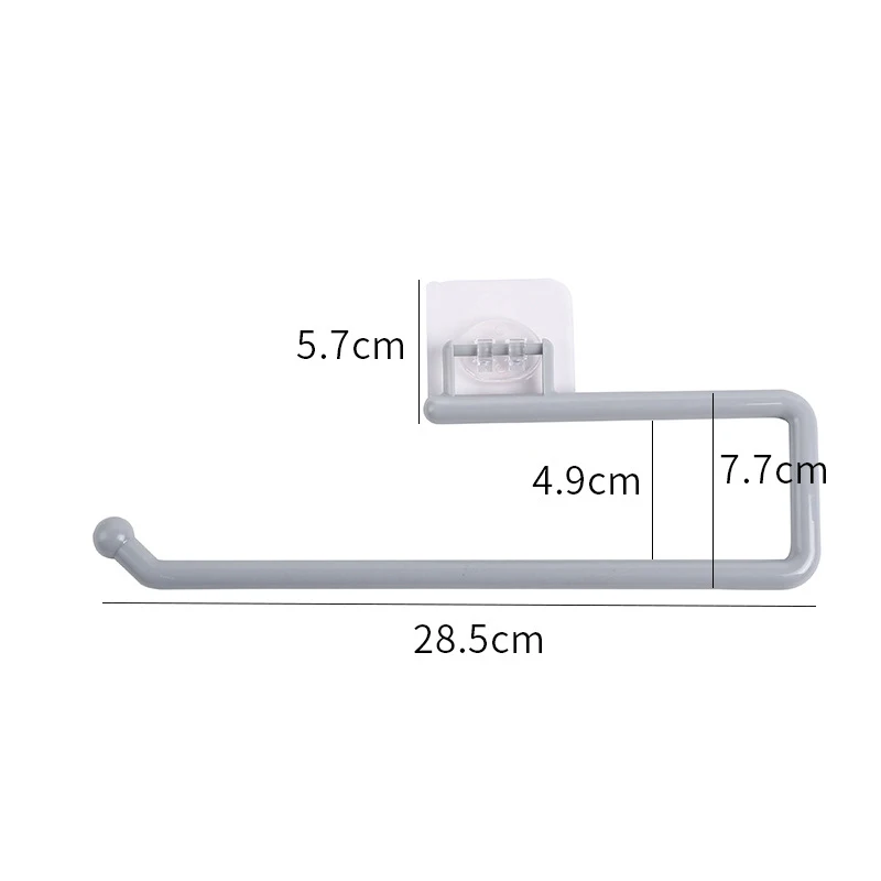 

Toilet Paper Holder Self Adhesive Bathroom Paper Towel Roll Holder for Bathroom Kitchen BOM666