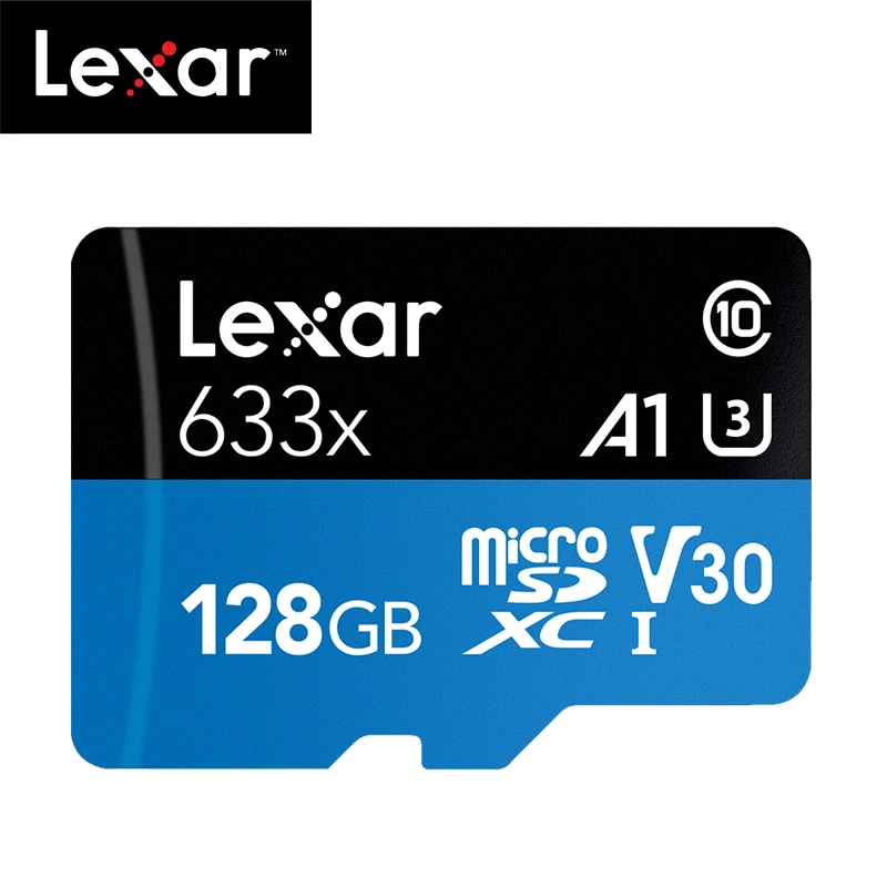 Карта памяти Micro SD Lexar 100% x 1 ТБ 633 ГБ до 95 м/с класс 10 256 оригинал | Компьютеры и офис
