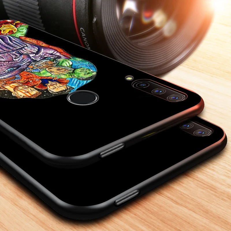 

Mickey Tattoo Cartoon for Huawei Honor 30 20 10 9S 9A 9C 9X 8X MAX 10 9 Lite 8A 7C 7A Pro Silicone Black Phone Case