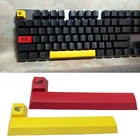 Клавиатура Cherry Profile PBT 6,25u Space + клавиатура R4 для механической клавиатуры Cherry MX, игровой плеер сделай сам, красныйжелтый