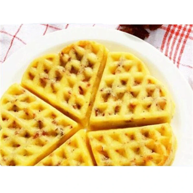 Форма в форме сердца для вафеля 5 ячеек форма духовки торта силиконовая украшение