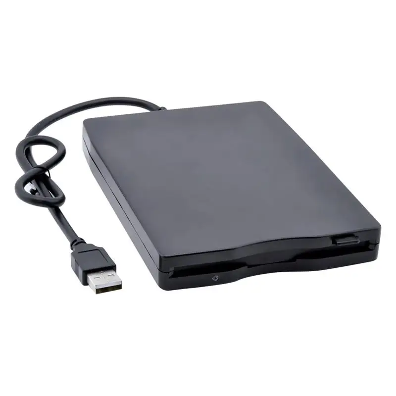 

1Pc External DVD Drive effective Black Durable utility DVD Drive for XP VISTA ME 2000