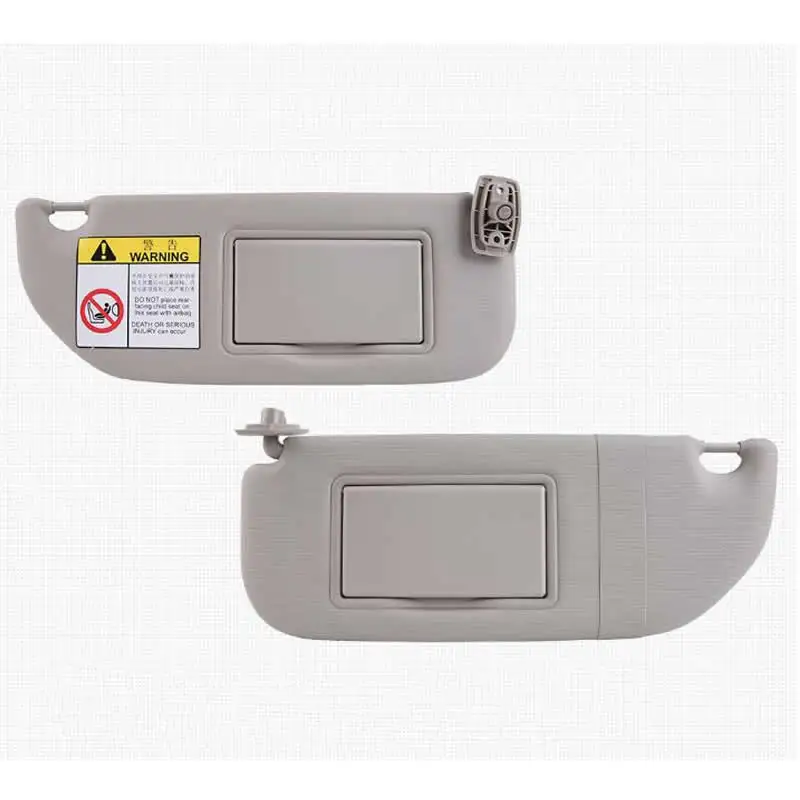 Автомобильный солнцезащитный козырек макияж зеркало в сборе светильник барьер