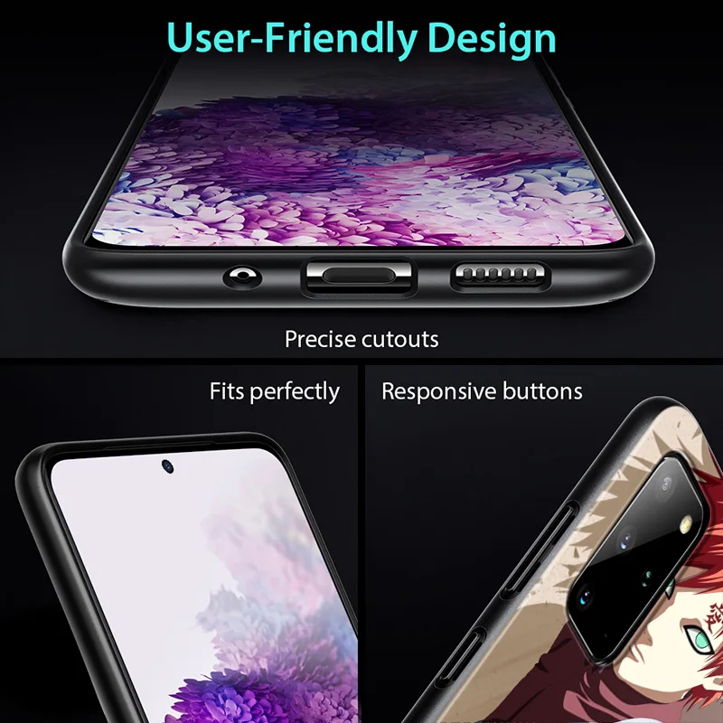 

Hot Anime NARUTO Gaara for Samsung Galaxy A72 A52 A32 A12 A02S S20 FE Plus Ultra Lite A91 A81 A71 A51 5G Phone Case