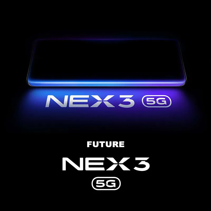 Vivo Nex 3 5G мобильный телефон 12 Гб ОЗУ 256 Гб ПЗУ Android 9,0 Snapdragon 855 6,8" Super Amoled 64.0MP 44 Вт Зарядное устройство