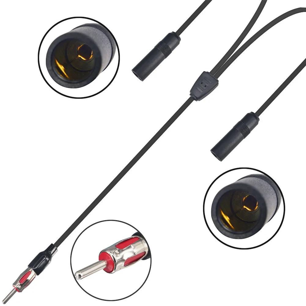 SKAA 26 1 Мужской до 2 Женский автоматический антенный адаптер кабель антенна