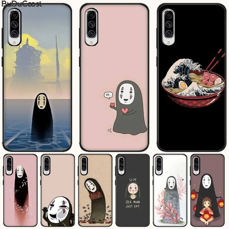 

CUCI Spirited Away Faceless man Coque Shell Phone Case For Samsung A10 20 30 40 50 70 10S 20S 2 Core C8 A30S A50S A7 8 9