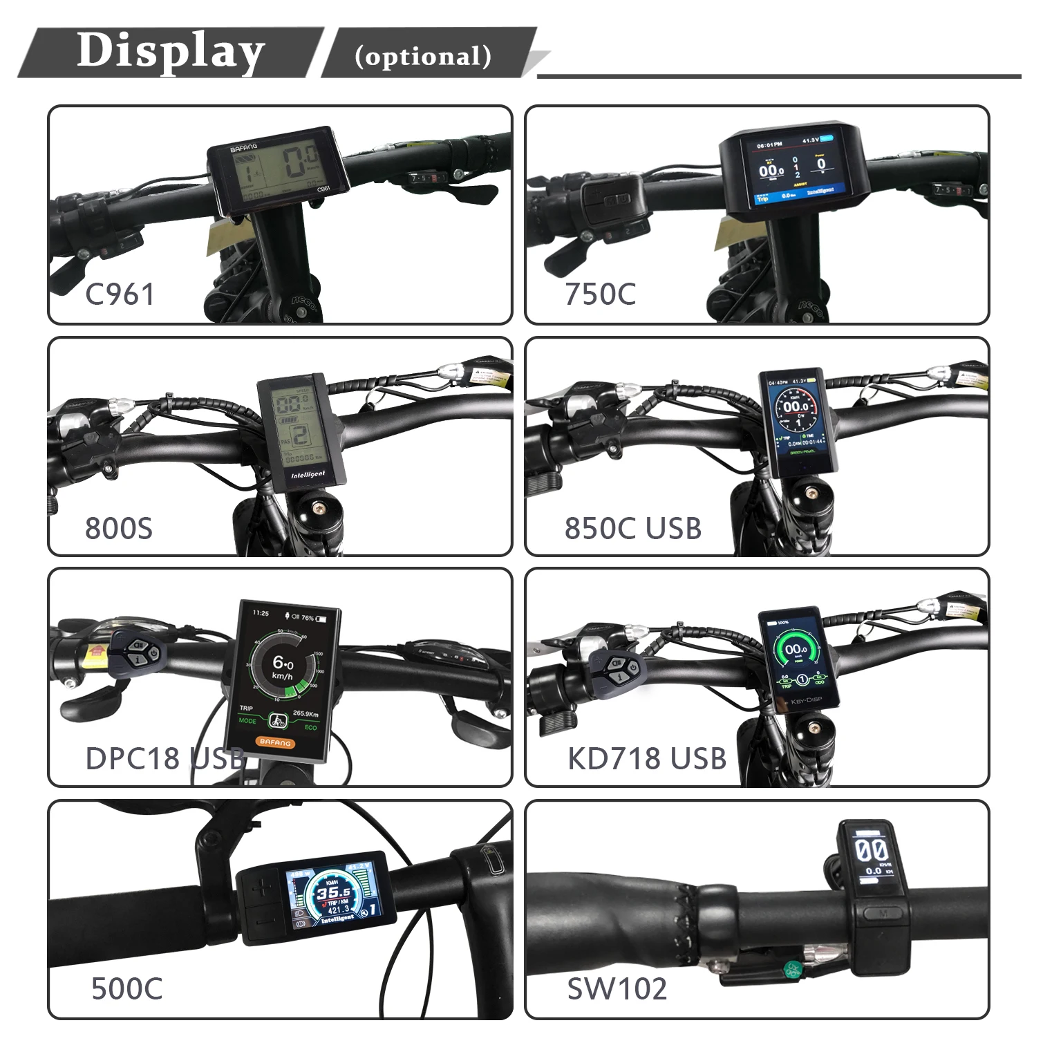 

TSDZ2 Tongsheng 850C Display 36V 48V 250W 350W 500W Torque Sensor 42T Mid Drive Motor Electric Bicycle Kit with Battery Function