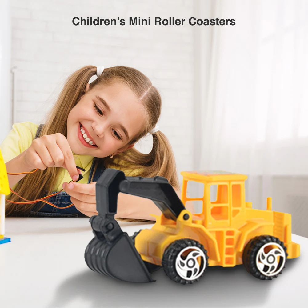 6 шт./компл. мини инерционная скользящая машинка из сплава детские развивающие