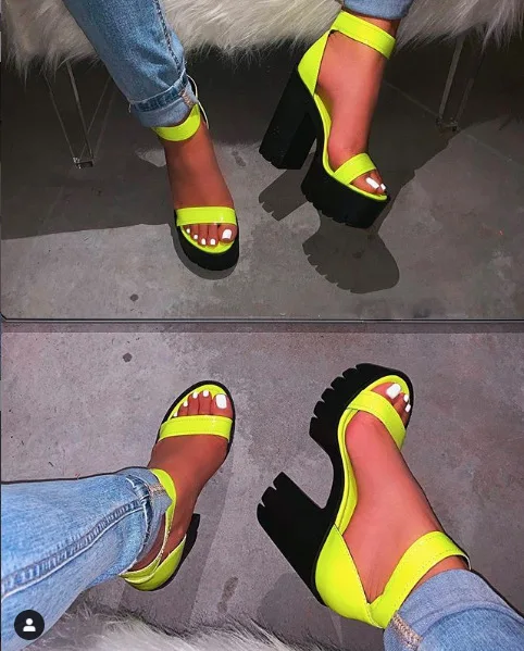Summer Women Sandals Slip-on High Heel Jelly Shoes Ladies Outdoor Holiday Slipper 9044 - Цвет: 08