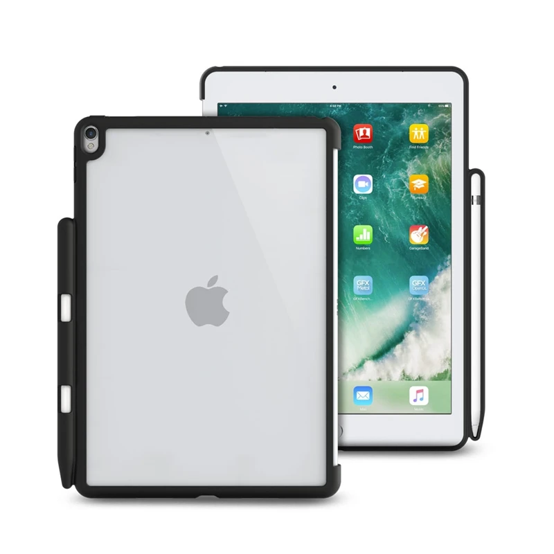 Clear WOW чехол-карандаш для iPad 9,7 чехол прозрачный мягкий край задняя крышка для iPad 9,7 5th 6th Gen клавиатура Apple - Цвет: Clear